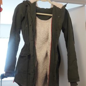 Beautiful parka jacket